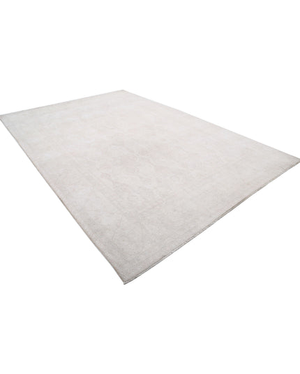 Serenity 8' 8" X 12' 3" Hand Knotted Wool Rug 8' 8" X 12' 3" (264 X 373) / Ivory / Wool