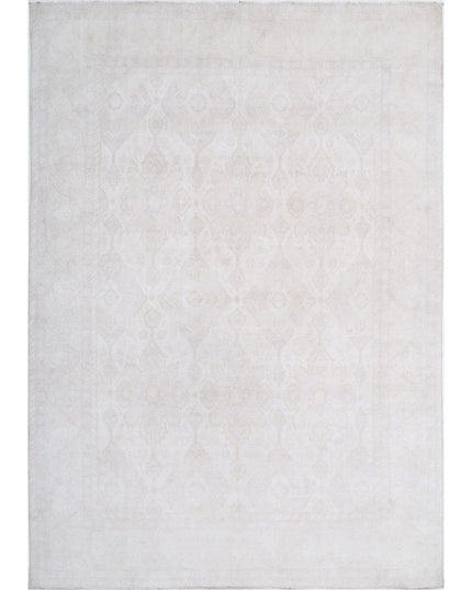 Serenity 8' 8" X 12' 3" Hand Knotted Wool Rug 8' 8" X 12' 3" (264 X 373) / Ivory / Wool