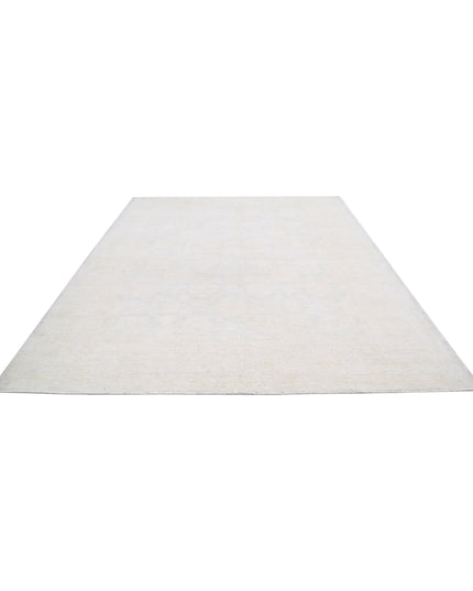 Serenity 9' 1" X 11' 7" Hand Knotted Wool Rug 9' 1" X 11' 7" (277 X 353) / Grey / Wool