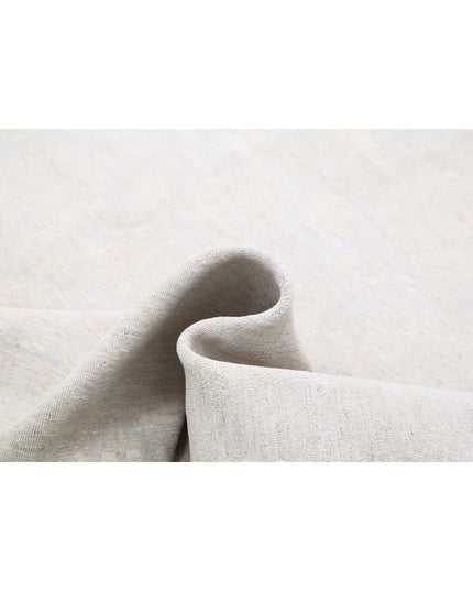Serenity 9' 1" X 11' 7" Hand Knotted Wool Rug 9' 1" X 11' 7" (277 X 353) / Grey / Wool