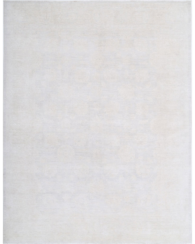 Serenity 9' 1" X 11' 7" Hand Knotted Wool Rug 9' 1" X 11' 7" (277 X 353) / Grey / Wool