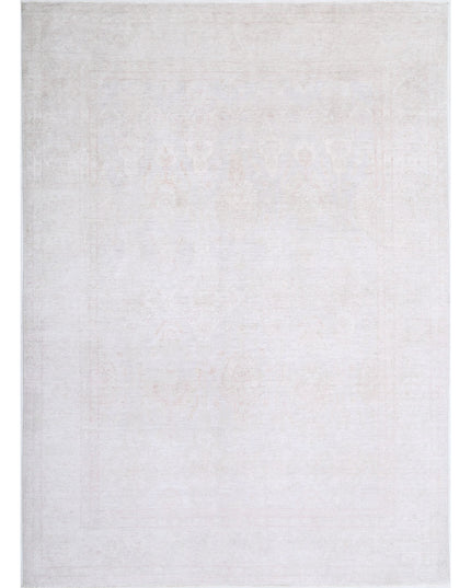 Serenity 8' 9" X 12' 1" Hand Knotted Wool Rug 8' 9" X 12' 1" (267 X 368) / Blue / Wool