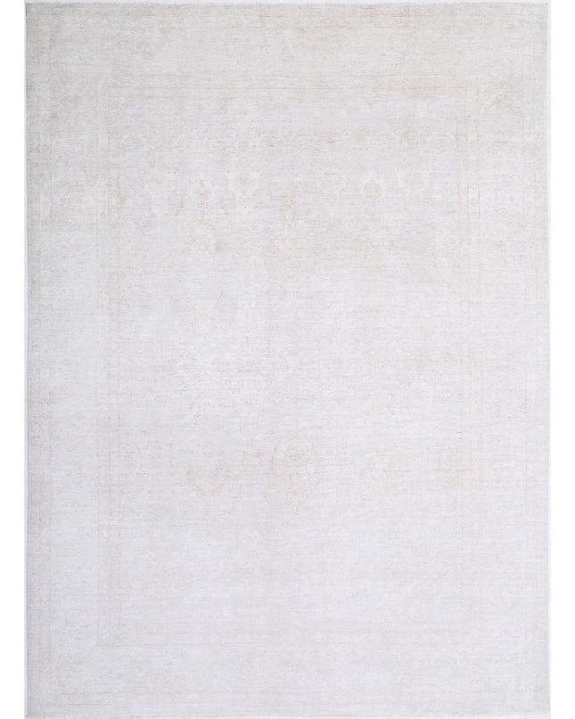 Serenity 8' 9" X 12' 1" Hand Knotted Wool Rug 8' 9" X 12' 1" (267 X 368) / Blue / Wool