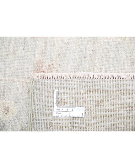 Serenity 9' 0" X 11' 2" Hand Knotted Wool Rug 9' 0" X 11' 2" (274 X 340) / Grey / Wool