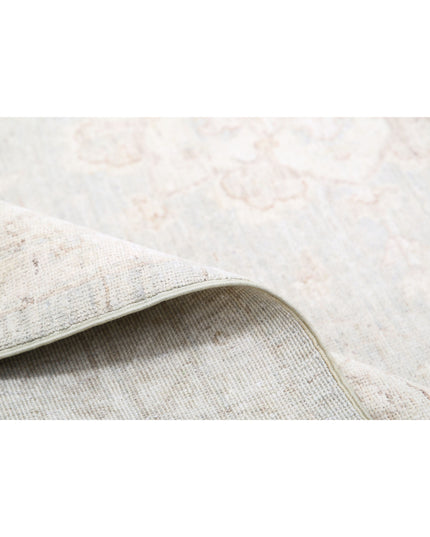 Serenity 9' 0" X 11' 2" Hand Knotted Wool Rug 9' 0" X 11' 2" (274 X 340) / Grey / Wool
