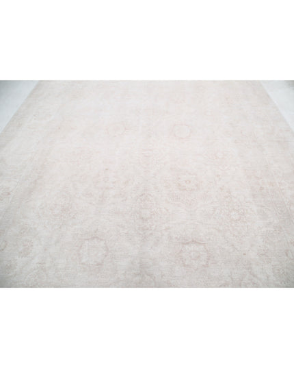 Serenity 9' 0" X 11' 6" Hand Knotted Wool Rug 9' 0" X 11' 6" (274 X 351) / Ivory / Wool