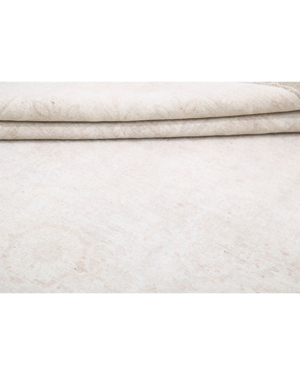 Serenity 9' 0" X 11' 6" Hand Knotted Wool Rug 9' 0" X 11' 6" (274 X 351) / Ivory / Wool