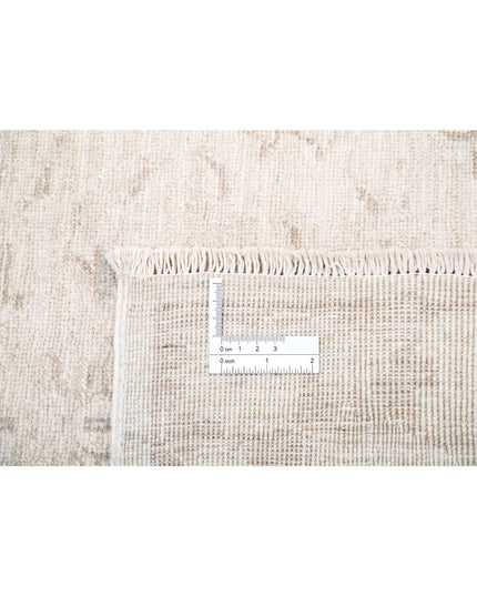 Serenity 8' 7" X 11' 7" Hand Knotted Wool Rug 8' 7" X 11' 7" (262 X 353) / Ivory / Wool