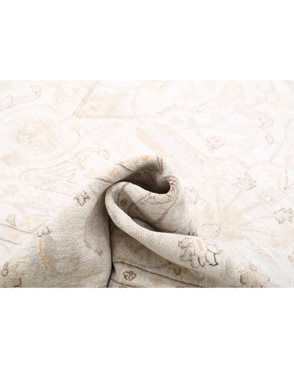 Serenity 9' 1" X 12' 0" Hand Knotted Wool Rug 9' 1" X 12' 0" (277 X 366) / Ivory / Wool