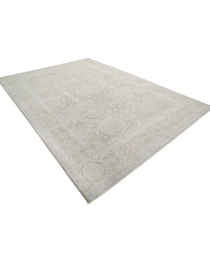 Serenity 8' 9" X 11' 10" Hand Knotted Wool Rug 8' 9" X 11' 10" (267 X 361) / Taupe / Wool