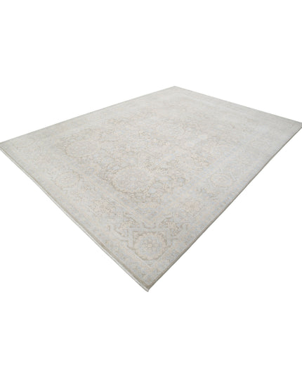 Serenity 8' 9" X 11' 10" Hand Knotted Wool Rug 8' 9" X 11' 10" (267 X 361) / Taupe / Wool