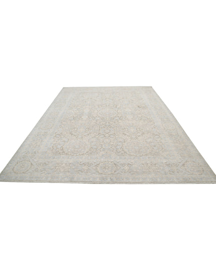 Serenity 8' 9" X 11' 10" Hand Knotted Wool Rug 8' 9" X 11' 10" (267 X 361) / Taupe / Wool