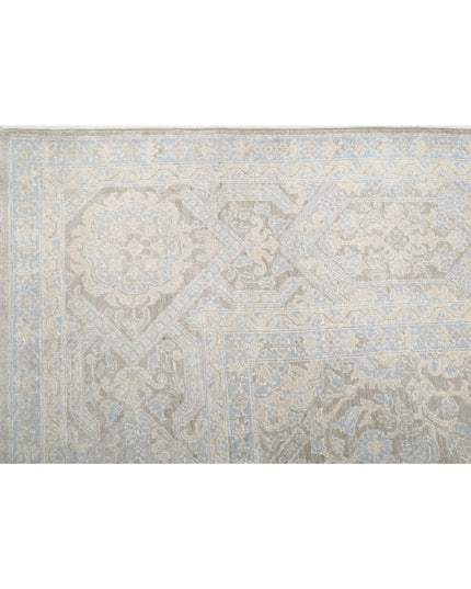 Serenity 8' 9" X 11' 10" Hand Knotted Wool Rug 8' 9" X 11' 10" (267 X 361) / Taupe / Wool