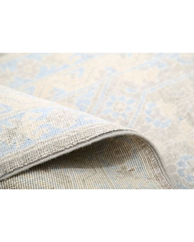 Serenity 8' 9" X 11' 10" Hand Knotted Wool Rug 8' 9" X 11' 10" (267 X 361) / Taupe / Wool