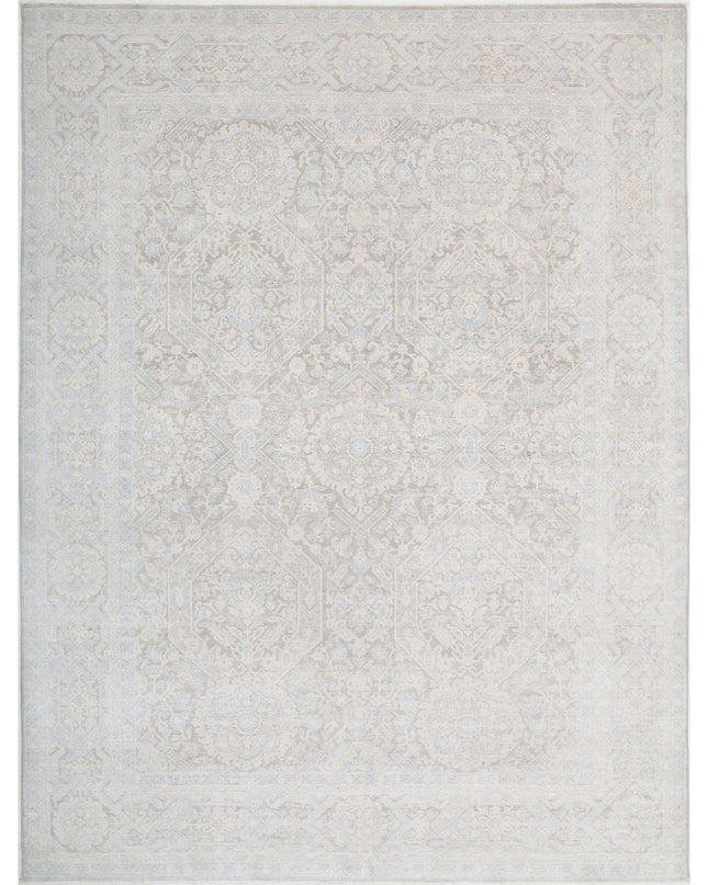 Serenity 8' 9" X 11' 10" Hand Knotted Wool Rug 8' 9" X 11' 10" (267 X 361) / Taupe / Wool