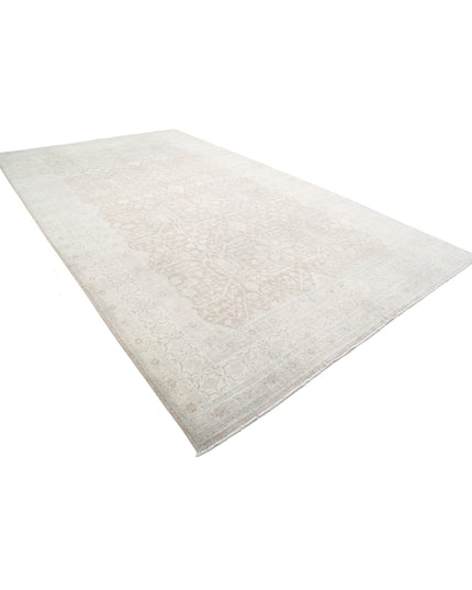 Serenity 8' 9" X 15' 7" Hand Knotted Wool Rug 8' 9" X 15' 7" (267 X 475) / Ivory / Wool