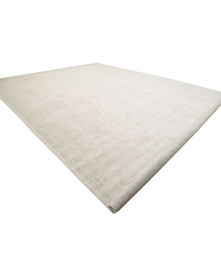 Serenity 17' 0" X 23' 9" Hand Knotted Wool Rug 17' 0" X 23' 9" (518 X 724) / Ivory / Wool