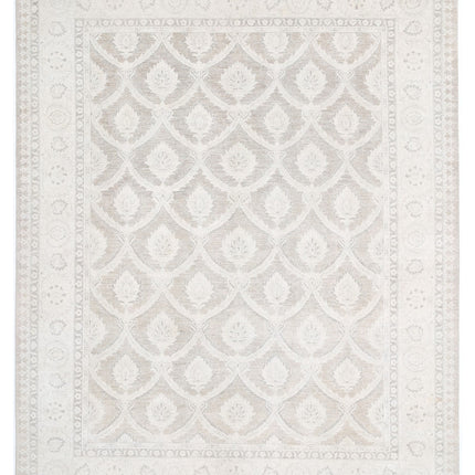 Serenity 11' 11" X 15' 2" Hand Knotted Wool Rug 11' 11" X 15' 2" (363 X 462) / Taupe / Wool