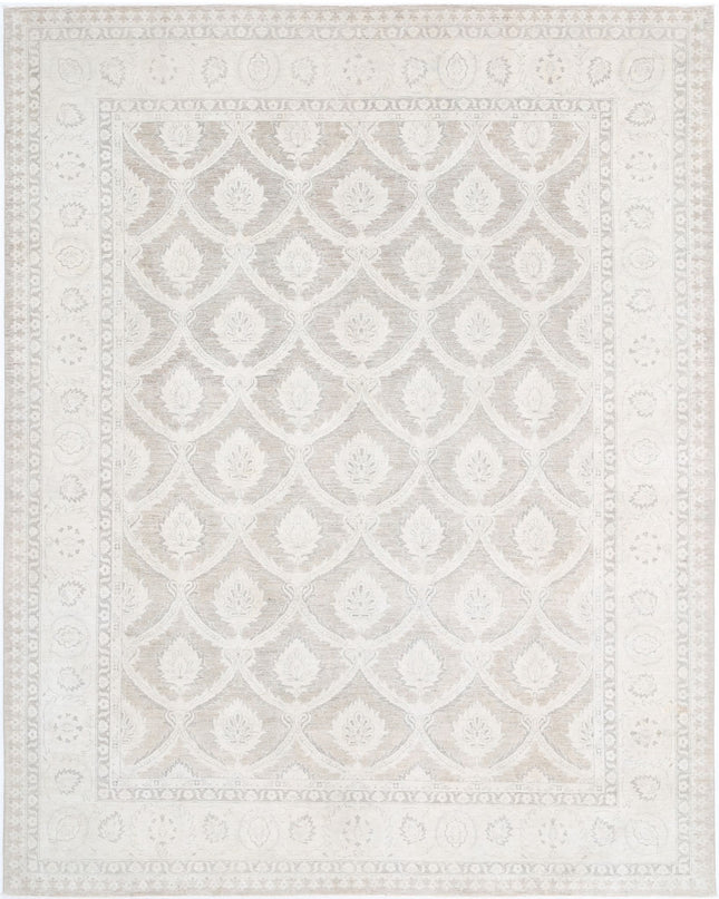 Serenity 11' 11" X 15' 2" Hand Knotted Wool Rug 11' 11" X 15' 2" (363 X 462) / Taupe / Wool