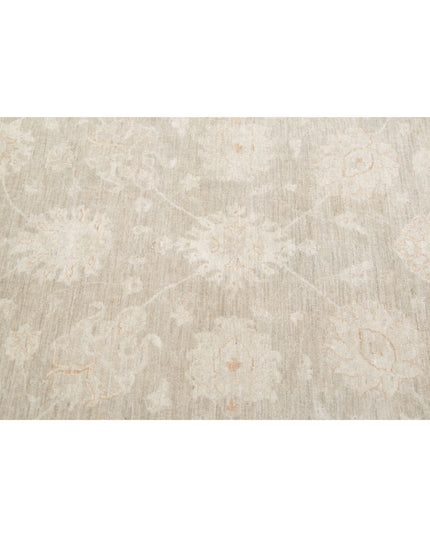 Serenity 11' 8" X 14' 9" Hand Knotted Wool Rug 11' 8" X 14' 9" (356 X 450) / Brown / Wool