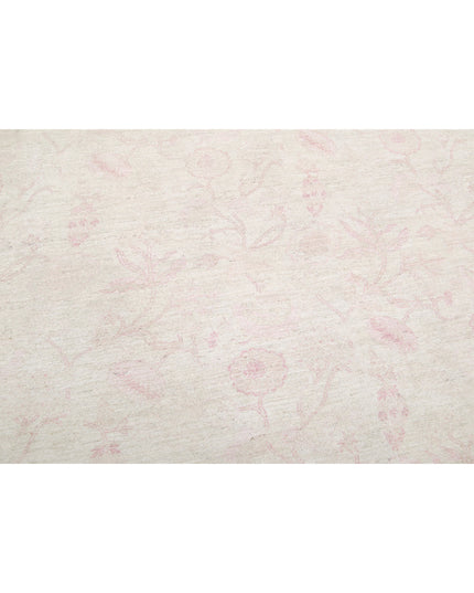 Serenity 13' 9" X 17' 7" Hand Knotted Wool Rug 13' 9" X 17' 7" (419 X 536) / Ivory / Wool