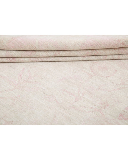 Serenity 13' 9" X 17' 7" Hand Knotted Wool Rug 13' 9" X 17' 7" (419 X 536) / Ivory / Wool