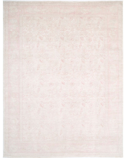 Serenity 13' 9" X 17' 7" Hand Knotted Wool Rug 13' 9" X 17' 7" (419 X 536) / Ivory / Wool