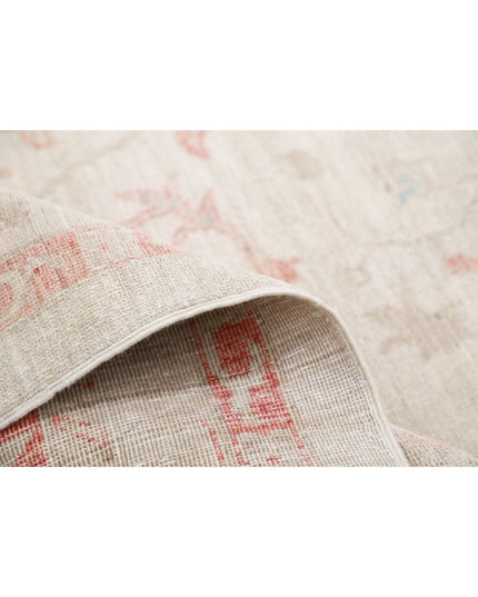 Serenity 13' 2" X 19' 7" Hand Knotted Wool Rug 13' 2" X 19' 7" (401 X 597) / Ivory / Wool