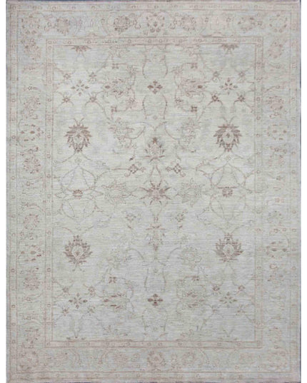 Serenity 5' 6" X 7' 0" Hand Knotted Wool Rug 5' 6" X 7' 0" (168 X 213) / Ivory / Wool