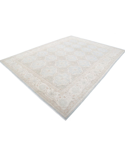 Serenity 8' 9" X 11' 6" Hand Knotted Wool Rug 8' 9" X 11' 6" (267 X 351) / Blue / Wool