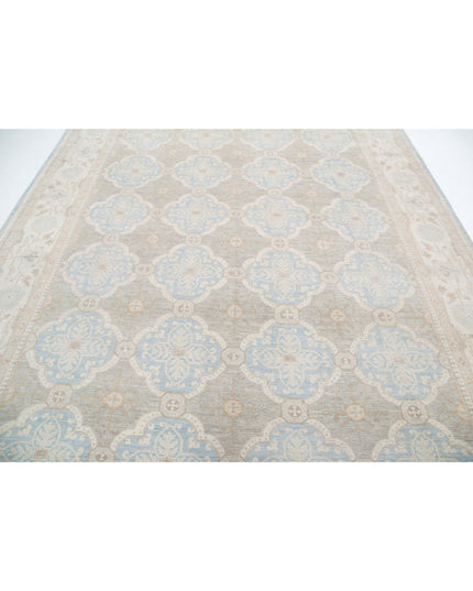 Serenity 8' 9" X 11' 6" Hand Knotted Wool Rug 8' 9" X 11' 6" (267 X 351) / Blue / Wool