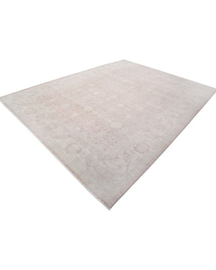 Serenity 9' 0" X 11' 10" Hand Knotted Wool Rug 9' 0" X 11' 10" (274 X 361) / Brown / Wool