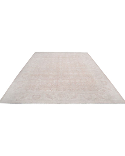 Serenity 9' 0" X 11' 10" Hand Knotted Wool Rug 9' 0" X 11' 10" (274 X 361) / Brown / Wool