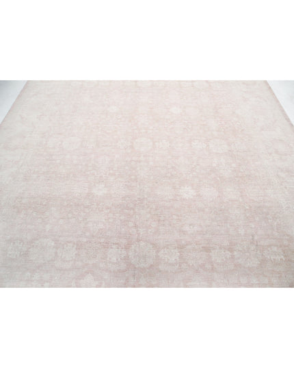 Serenity 9' 0" X 11' 10" Hand Knotted Wool Rug 9' 0" X 11' 10" (274 X 361) / Brown / Wool
