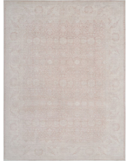 Serenity 9' 0" X 11' 10" Hand Knotted Wool Rug 9' 0" X 11' 10" (274 X 361) / Brown / Wool