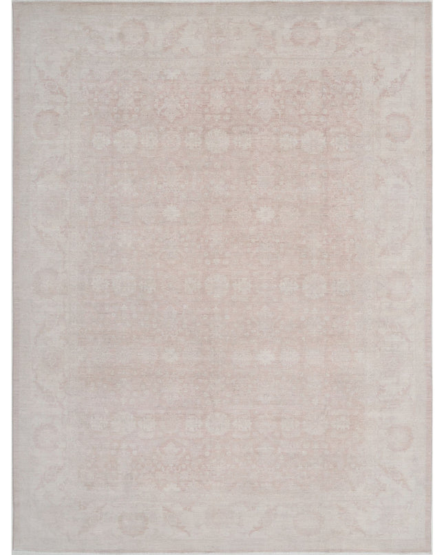 Serenity 9' 0" X 11' 10" Hand Knotted Wool Rug 9' 0" X 11' 10" (274 X 361) / Brown / Wool