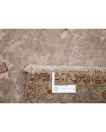 Serenity 7' 10" X 9' 8" Hand Knotted Wool Rug 7' 10" X 9' 8" (239 X 295) / Taupe / Wool