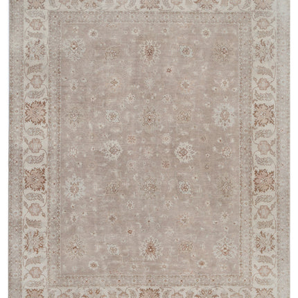 Serenity 7' 10" X 9' 8" Hand Knotted Wool Rug 7' 10" X 9' 8" (239 X 295) / Taupe / Wool