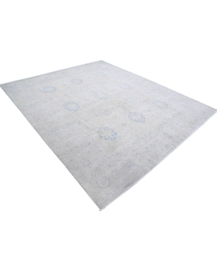 Serenity 8' 1" X 9' 8" Hand Knotted Wool Rug 8' 1" X 9' 8" (246 X 295) / Ivory / Wool