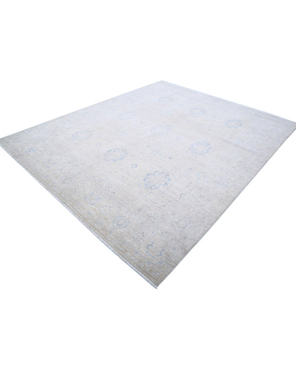 Serenity 8' 1" X 9' 8" Hand Knotted Wool Rug 8' 1" X 9' 8" (246 X 295) / Ivory / Wool