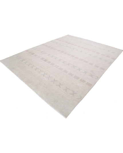Serenity 7' 11" X 10' 1" Hand Knotted Wool Rug 7' 11" X 10' 1" (241 X 307) / Ivory / Wool