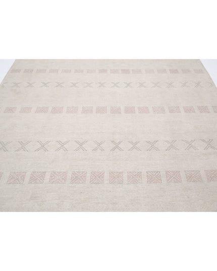 Serenity 7' 11" X 10' 1" Hand Knotted Wool Rug 7' 11" X 10' 1" (241 X 307) / Ivory / Wool