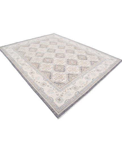 Serenity 8' 3" X 10' 4" Hand Knotted Wool Rug 8' 3" X 10' 4" (251 X 315) / Grey / Wool
