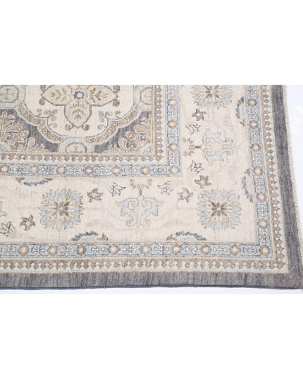 Serenity 8' 3" X 10' 4" Hand Knotted Wool Rug 8' 3" X 10' 4" (251 X 315) / Grey / Wool