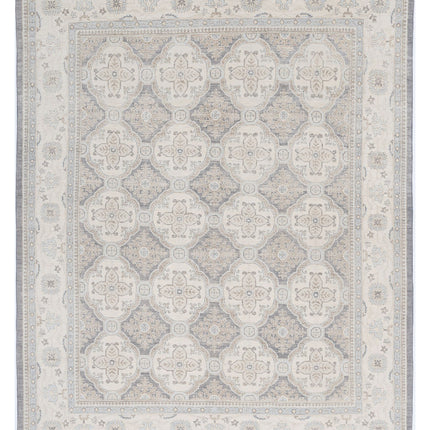 Serenity 8' 3" X 10' 4" Hand Knotted Wool Rug 8' 3" X 10' 4" (251 X 315) / Grey / Wool