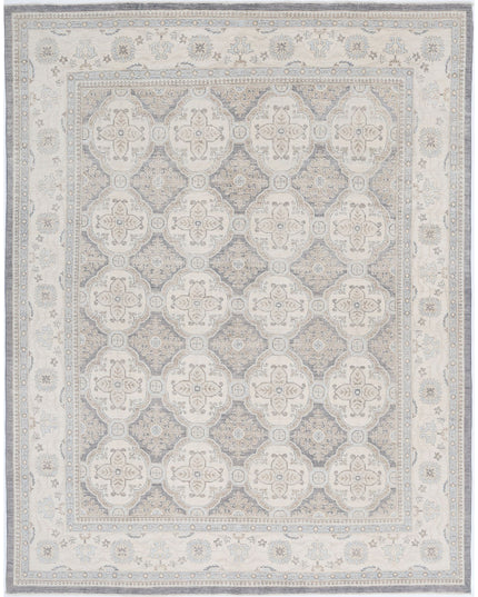 Serenity 8' 3" X 10' 4" Hand Knotted Wool Rug 8' 3" X 10' 4" (251 X 315) / Grey / Wool