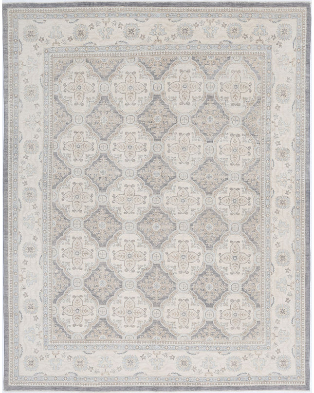 Serenity 8' 3" X 10' 4" Hand Knotted Wool Rug 8' 3" X 10' 4" (251 X 315) / Grey / Wool