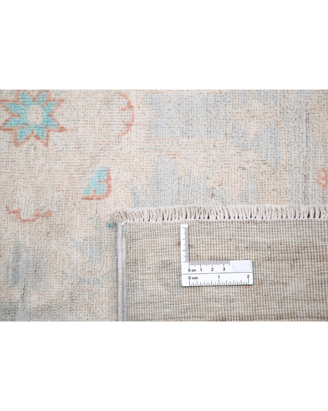 Serenity 8' 0" X 9' 5" Hand Knotted Wool Rug 8' 0" X 9' 5" (244 X 287) / Grey / Wool
