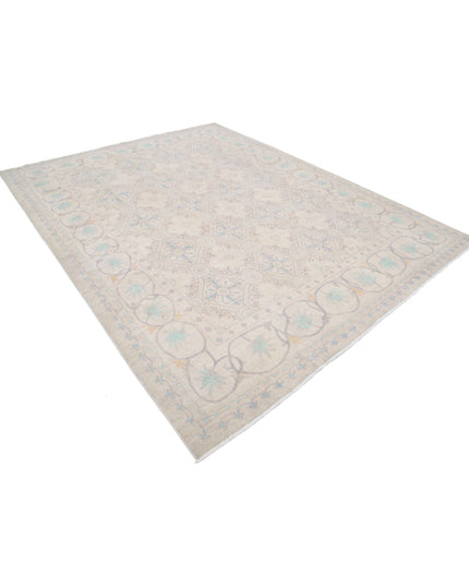 Serenity 7' 10" X 10' 0" Hand Knotted Wool Rug 7' 10" X 10' 0" (239 X 305) / Ivory / Wool