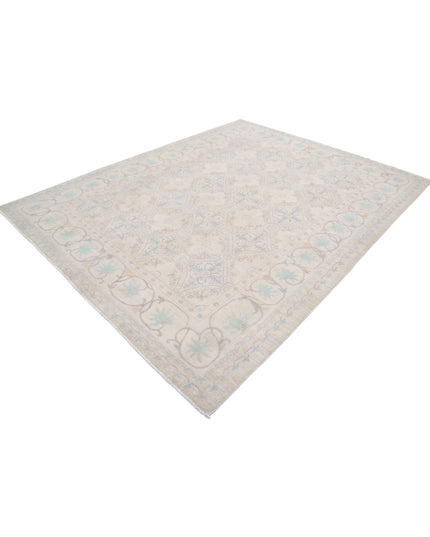 Serenity 7' 10" X 10' 0" Hand Knotted Wool Rug 7' 10" X 10' 0" (239 X 305) / Ivory / Wool